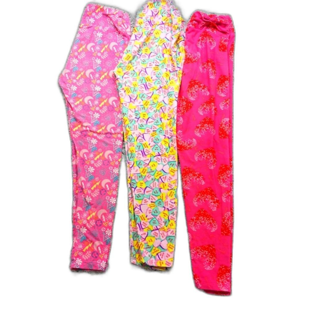 BUNDLE Valetine Leggings... Three pair. One size. Fits most.....................
